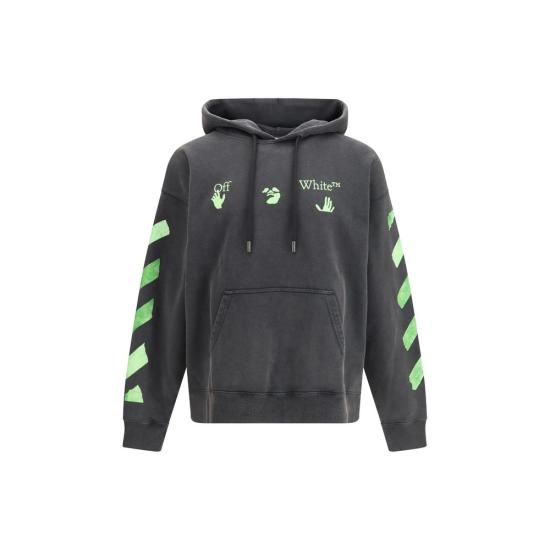 26FW 오프화이트 긴팔 티셔츠 OFOMBB085F26FLE00T00001BB GRAY