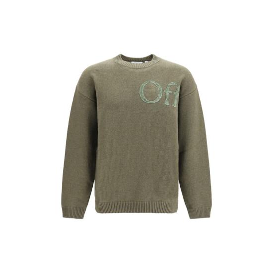 26FW 오프화이트 스웨터 OFOMHE20QF26KNI00100022BB GRAY