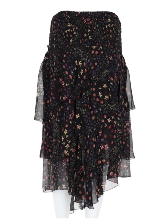 26FW 이자벨마랑에뚜왈 롱 스커트 JU0367FA D3J01EBKEC Black - ISABEL MARANT ETOILE