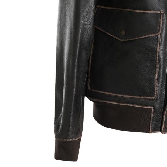 26FW 랙앤본 가죽 자켓 RV4I26F0MLTBROWN Black - RAG & BONE