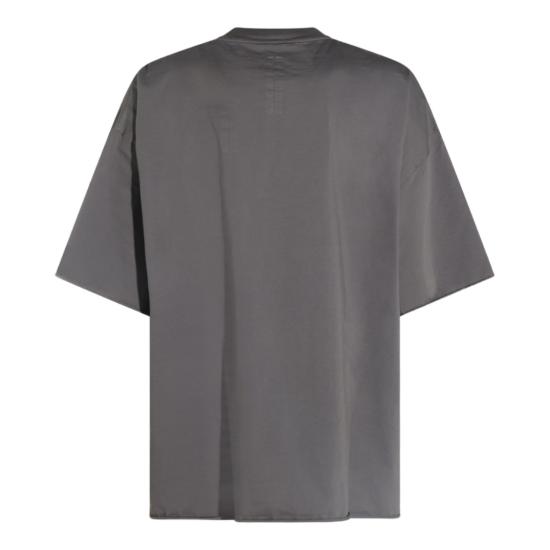 26FW 릭 오웬스 반팔 티셔츠 RU02F4283JA28 Grey - RICK OWENS