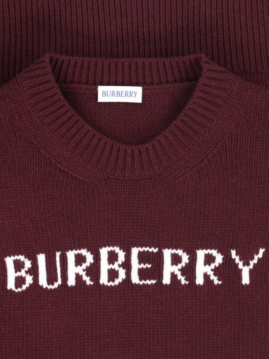 26FW 버버리 니트웨어 8132643C5105 Burgundy - BURBERRY