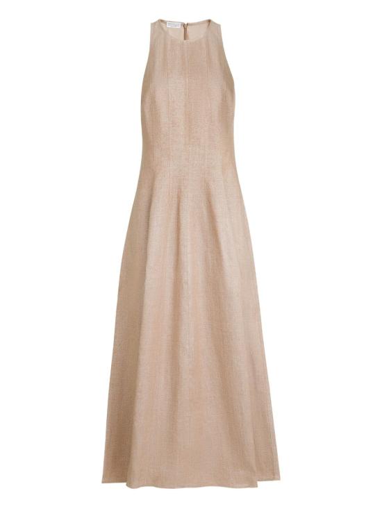 26SS 브루넬로 쿠치넬리 롱 원피스 MH526A5171 C920 PINK