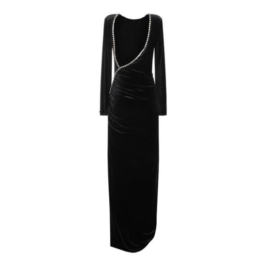 26FW 니사 원피스 RS16855BLACK - NISSA