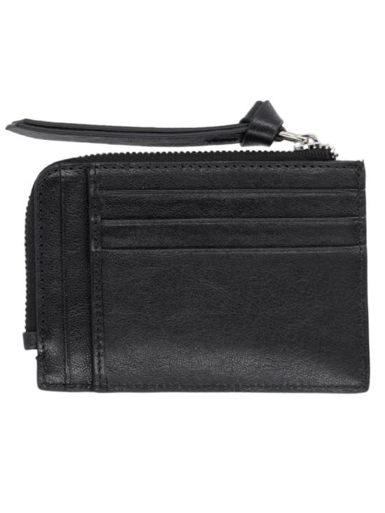 26FW 비비안웨스트우드 ORB 빈티지 레더 카드 지갑 54020016U L00BXN401 Black - VIVIENNE WESTWOOD