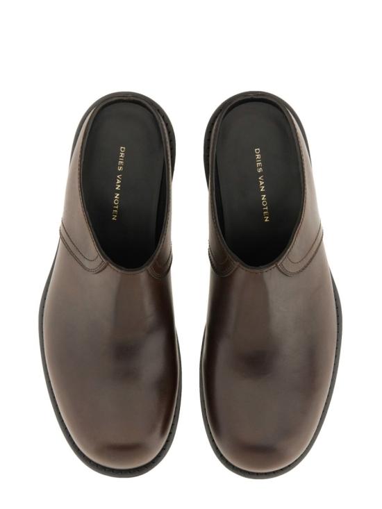25FW 드리스 반 노튼 로퍼 021705 105704 Black - DRIES VAN NOTEN