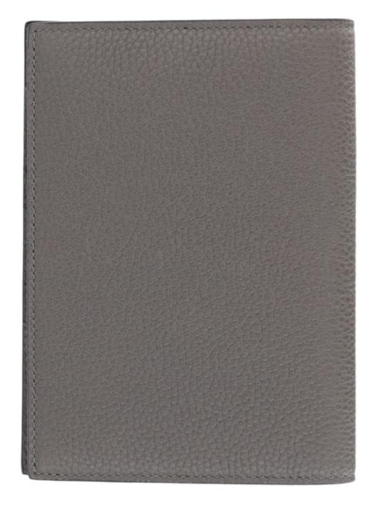 26FW 톰포드 그레인 레더 폴딩 카드 홀더 Y0274 LCL158STBG Grey - TOMFORD
