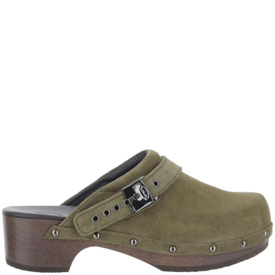 26FW 숄 뮬/슬리퍼 F01552KHAKI Grey