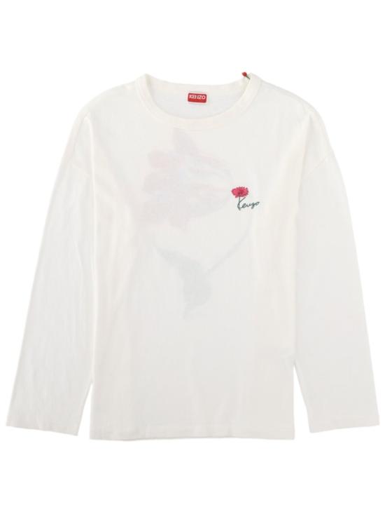 26FW 겐조 탑 FG62TL3594SK 02 White