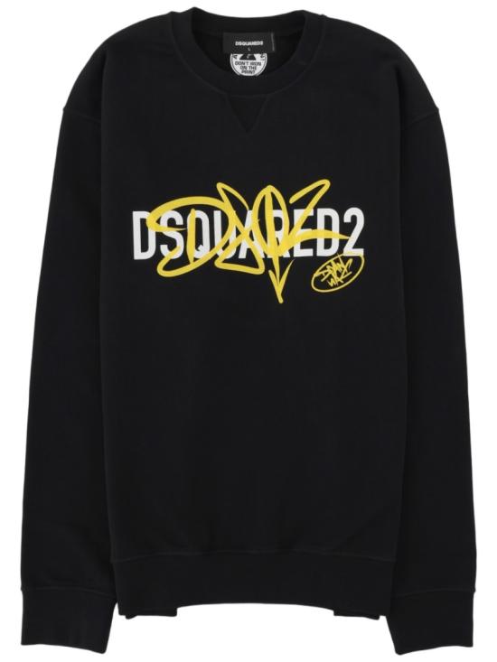  디스퀘어드2 탑 S74GU0977 D25028900 Black