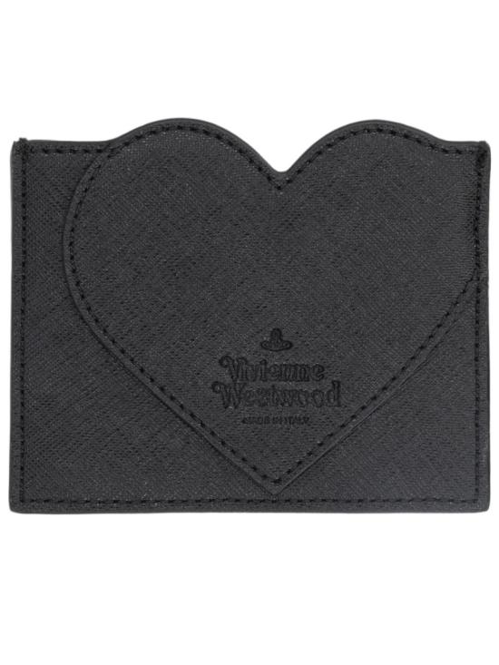 26FW 비비안웨스트우드 ORB 크로코다일 엠보싱 슬림 카드 지갑 5403000MW S0021N401 Black - VIVIENNE WESTWOOD