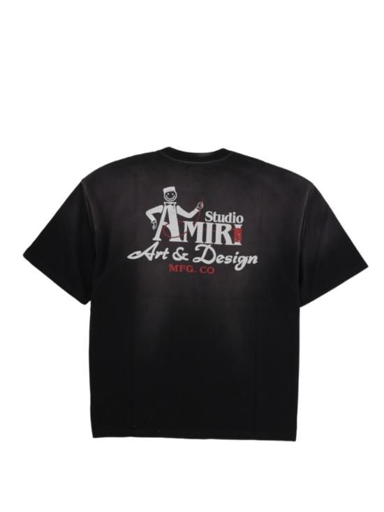 26FW 아미리 반팔 티셔츠 AMTOJR1155 BLACK - AMIRI