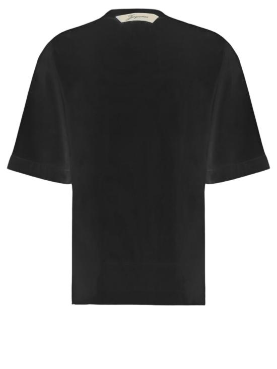 26FW 자크뮈스 Ventadou 티셔츠 TSW00588AJ00254990 Black - JACQUEMUS
