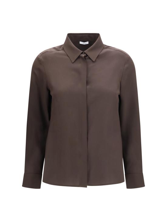 26FW 라르디니 셔츠 A7ZIRAACD67836 450 BROWN