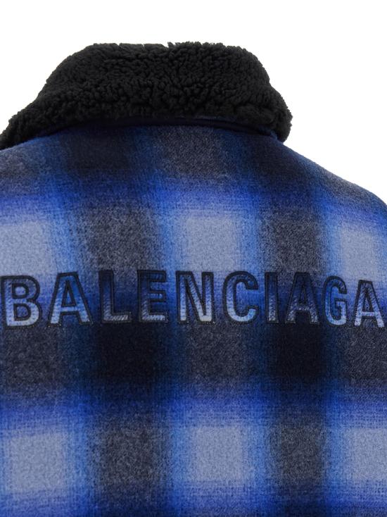26FW 발렌시아가 자켓 BA341363BM BLUE - BALENCIAGA
