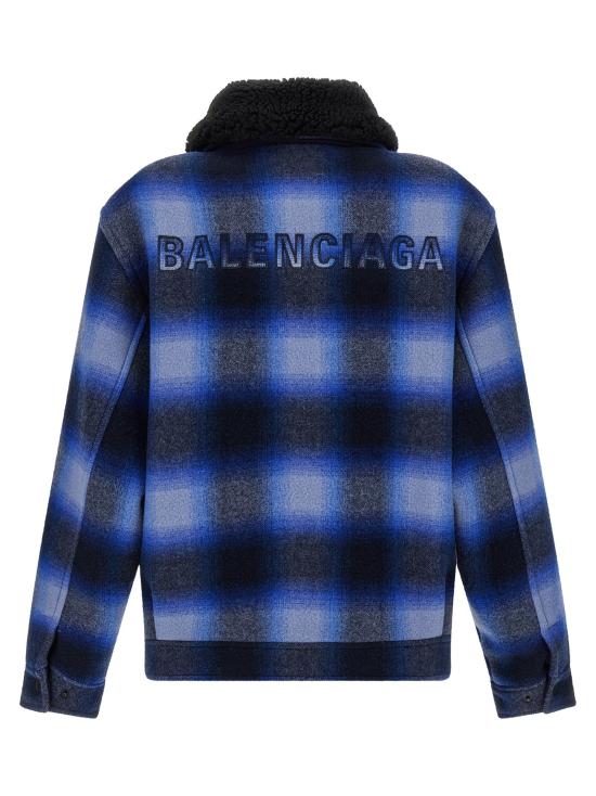 26FW 발렌시아가 자켓 BA341363BM BLUE - BALENCIAGA