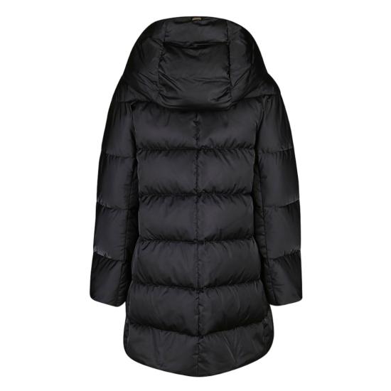 26FW 에르노 새틴 A-셰이프 재킷 PI1304D12170Z9300 Black - HERNO
