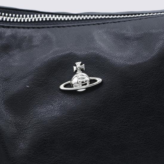 26FW 비비안웨스트우드 레더 호보 숄더백 46020017WL00BXN401 Black - VIVIENNE WESTWOOD