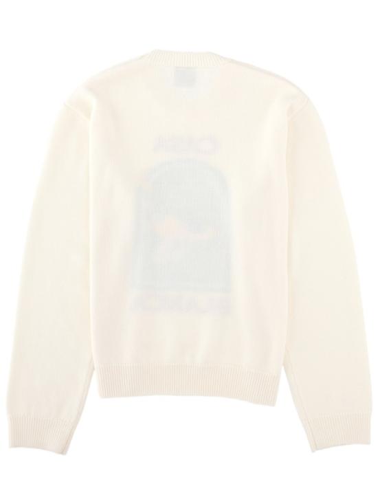 26FW 카사블랑카 니트웨어 M PF26 KW 1431 01PYRAMIDABDUCTION Neutrals - CASABLANCA