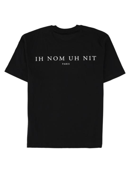 26FW 이놈어닛 반팔 티셔츠 NUW26200 009 Black - IH NOM UH NIT