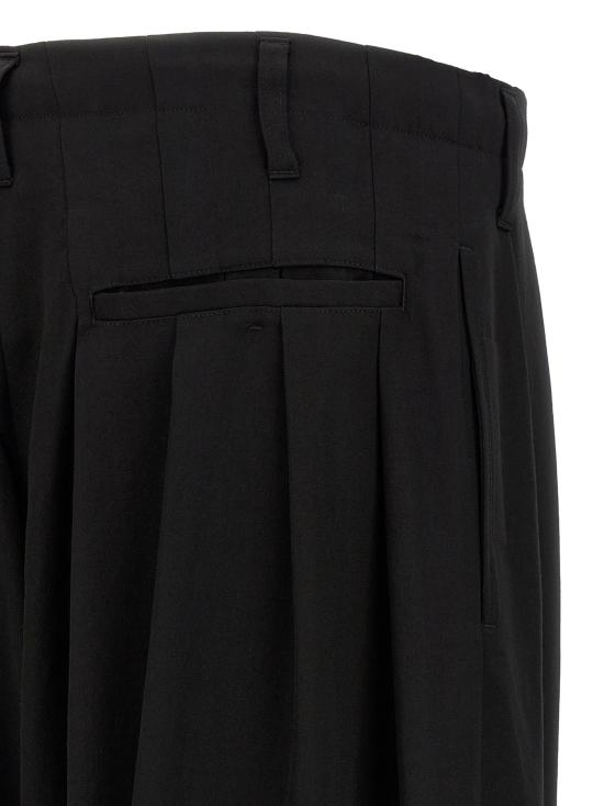 26FW 요지 야마모토 팬츠 YO340720BM BLACK - YOHJI YAMAMOTO