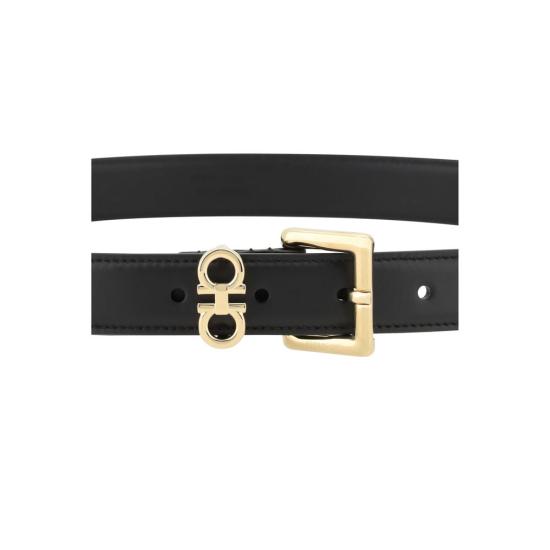26FW 살바토레 페라가모 벨트 FE780415001BB BLACK - SALVATORE FERRAGAMO