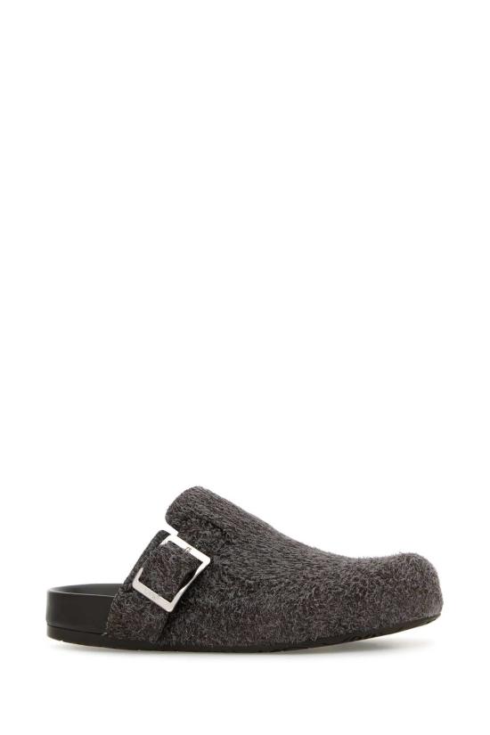  로에베 뮬/슬리퍼 M816V29X12 DARKBROWN GRAY - LOEWE