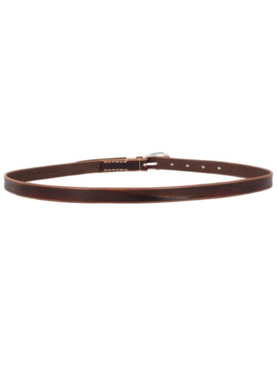 26FW 아워레가시 벨트 2CM 레더 A2208BBR BROWNLETHER Black - OUR LEGACY