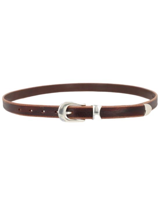 26FW 아워레가시 벨트 2CM 레더 A2208BBR BROWNLETHER Black