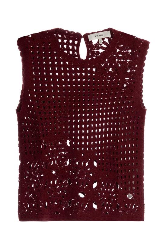 26FW 프레임 스커트 WE26KSW038 GRNE BURGUNDY