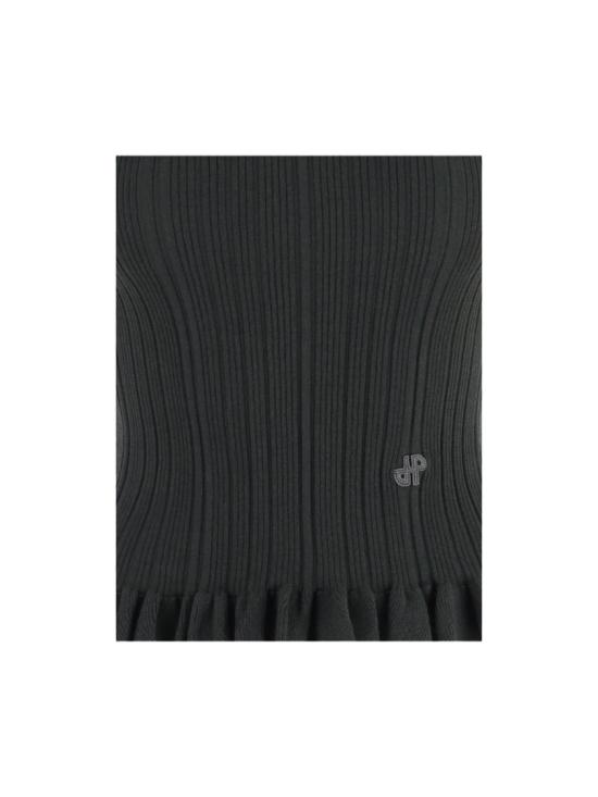 26FW 파투 니트웨어 KN3508095758G Black - PATOU