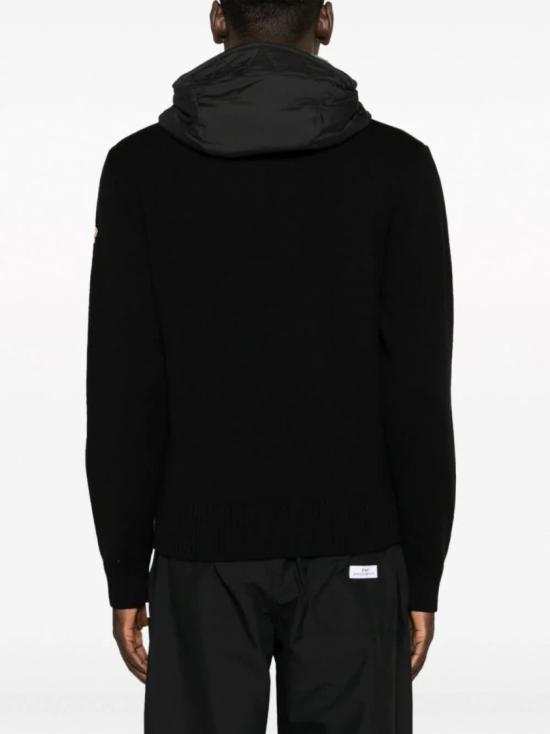  몽클레어 그레노블 니트 패딩 가디건 그레노블 니트 패딩 가디건 9B00003 M1122 Black - MONCLER