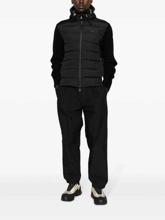  몽클레어 그레노블 니트 패딩 가디건 그레노블 니트 패딩 가디건 9B00003 M1122 Black - MONCLER