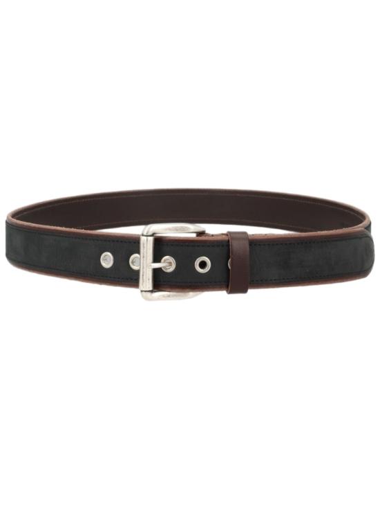  아워레가시 벨트 A4258VD DARKNAVYVELVETEENNUBUCK Black
