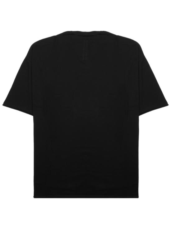 26FW 릭 오웬스 반팔 티셔츠 RU02F4283 JA09 Black - RICK OWENS