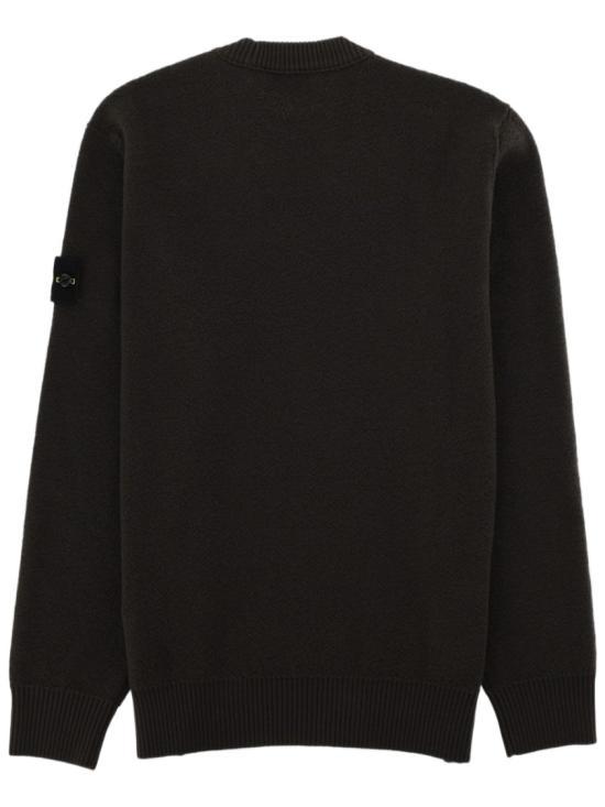  스톤 아일랜드 크루넥 스웨터 크루넥 스웨터 L2S155100011 S01C4V0078 Black - STONE ISLAND