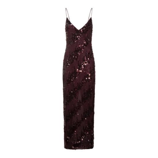 26FW 니사 원피스 RS16866BORDEAUX Black