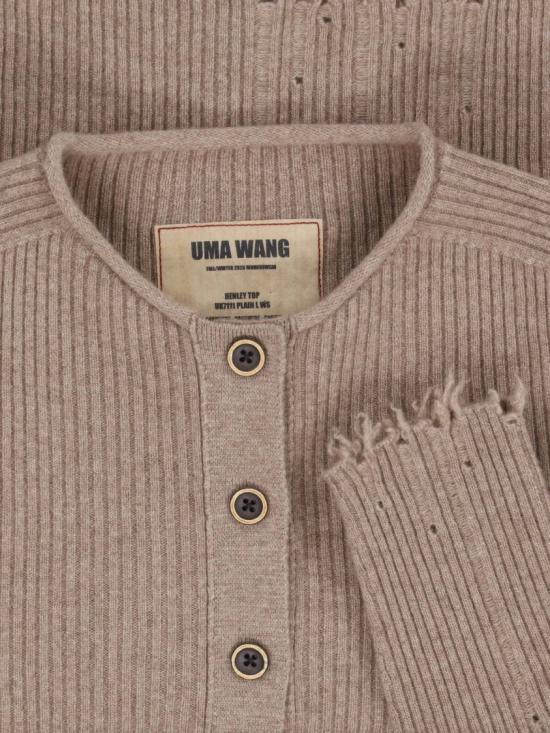 26FW 우마 왕 니트웨어 UK7111UW200 Neutrals - UMA WANG