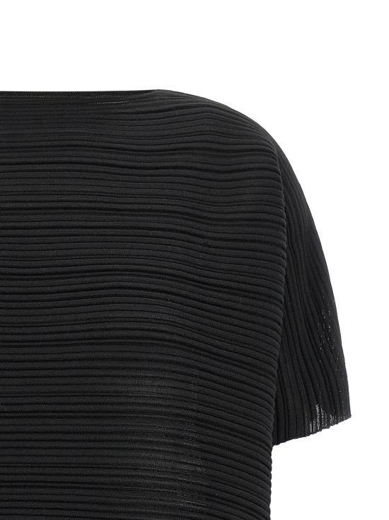 26FW 플리츠플리즈 반팔 티셔츠 PP68KK78115 Black - PLEATS PLEASE