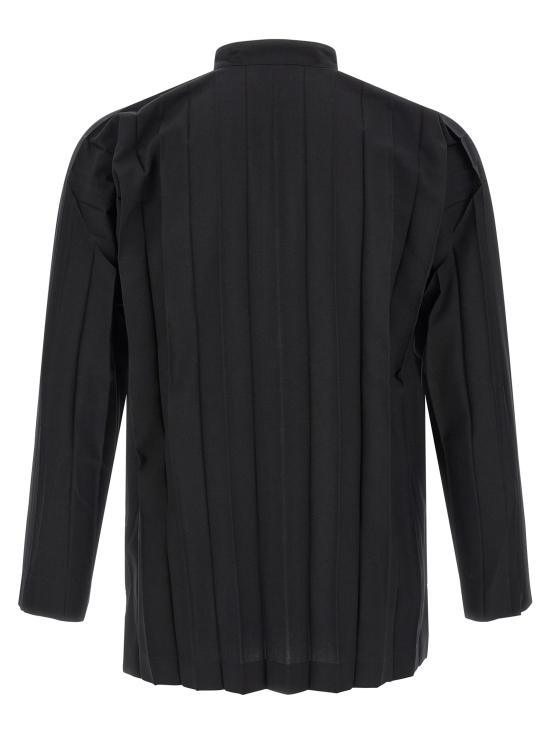 26FW 옴므 플리세 이세이 미야케 긴팔 셔츠 HP68FJ30115 Black - HOMME PLISSE' ISSEY MIYAKE