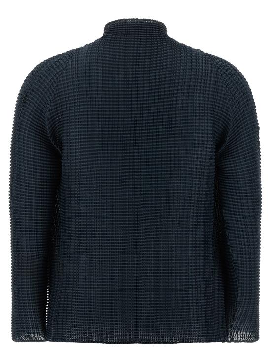 26FW 이세이 미야케 가디건 IM68FJ40378 Blue - ISSEY MIYAKE