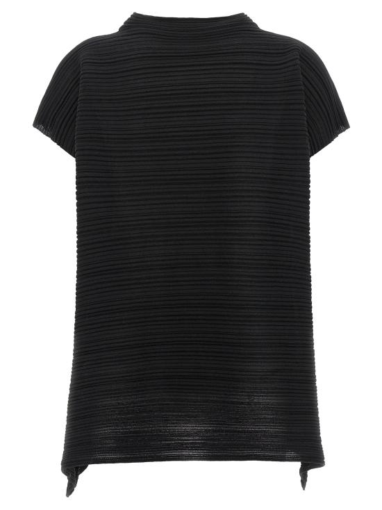 26FW 플리츠플리즈 반팔 티셔츠 PP68KT78215 Black - PLEATS PLEASE