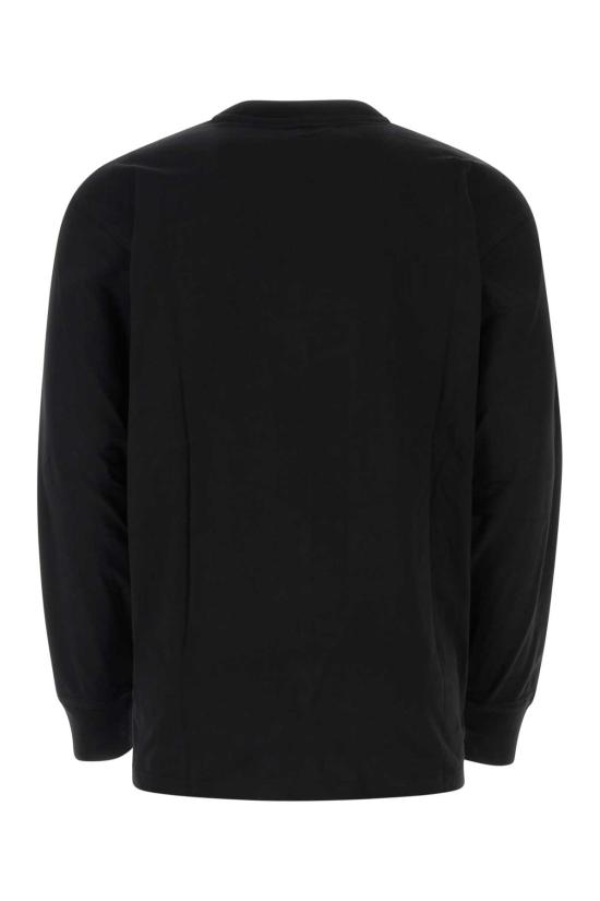 26FW 칼하트 WIP 아메리칸 스크립트 롱슬리브 티셔츠 I029955 89XX Black - CARHARTT WIP