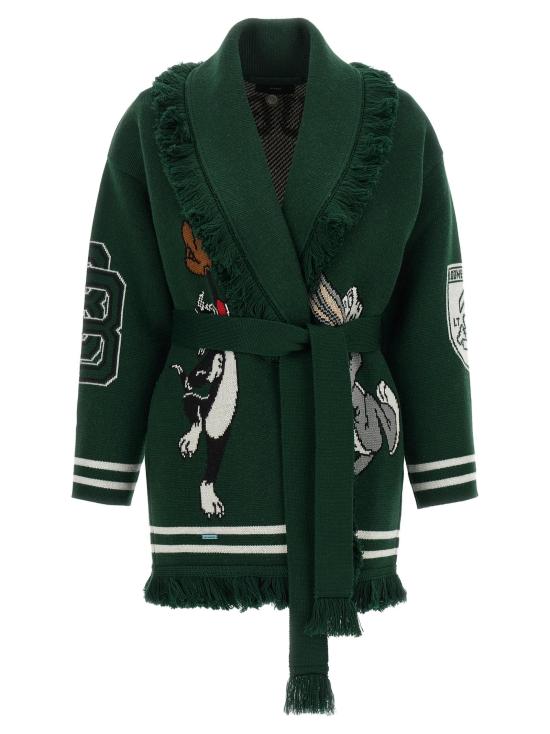 26FW 알라누이 가디건 AL340804BM GREEN