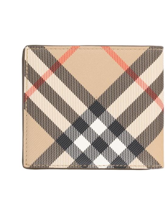 26FW 버버리 체크 반지갑 샌드 8091926 A2021 Neutrals - BURBERRY