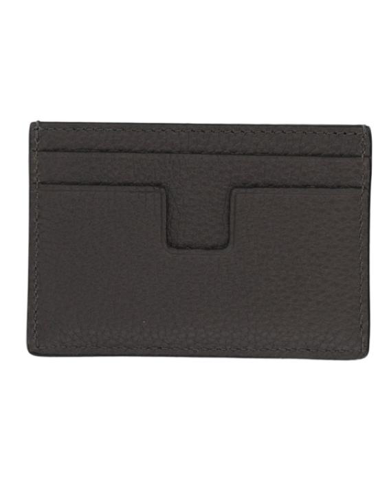 26FW 톰포드 그레인 레더 카드 홀더 Y0232 LCL158STBG Black - TOMFORD