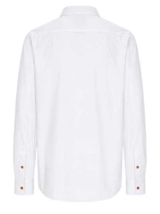  비비안웨스트우드 크랄 자카드 긴팔 셔츠 24010005 W009QA401 White - VIVIENNE WESTWOOD