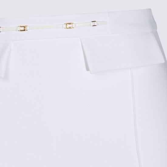 26FW 엘리자베타프랜치 스트레이트 팬츠 PA19666E2360 White - ELISABETTA FRANCHI