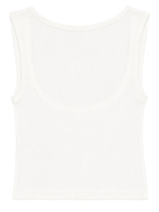 26FW 비비안웨스트우드 크롭 립 탑 크롭 립 탑 1G010011 J00BOA401 White - VIVIENNE WESTWOOD