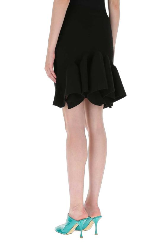  보테가베네타 스커트 666516V12V0 1000 BLACK - BOTTEGA VENETA